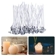 Yanerim 50Pcs Cotton Candle Wicks Natural Eco-friendly No Odor Low Smoke Slow Burning Candle Wicks DIY Making Kit